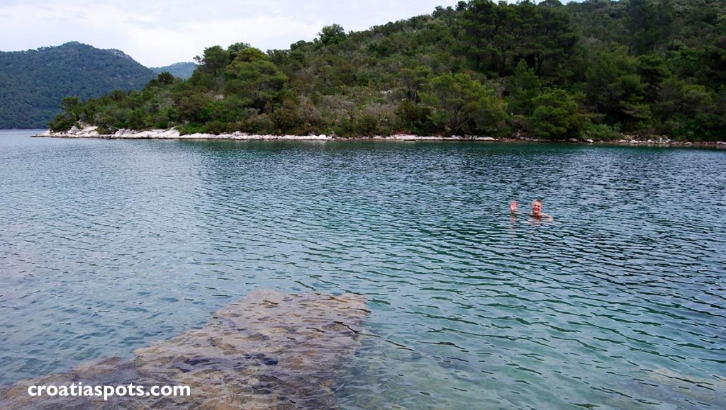 Mljet snorkeling spot -  It's me in Sveta Marija island @ Mljet national park